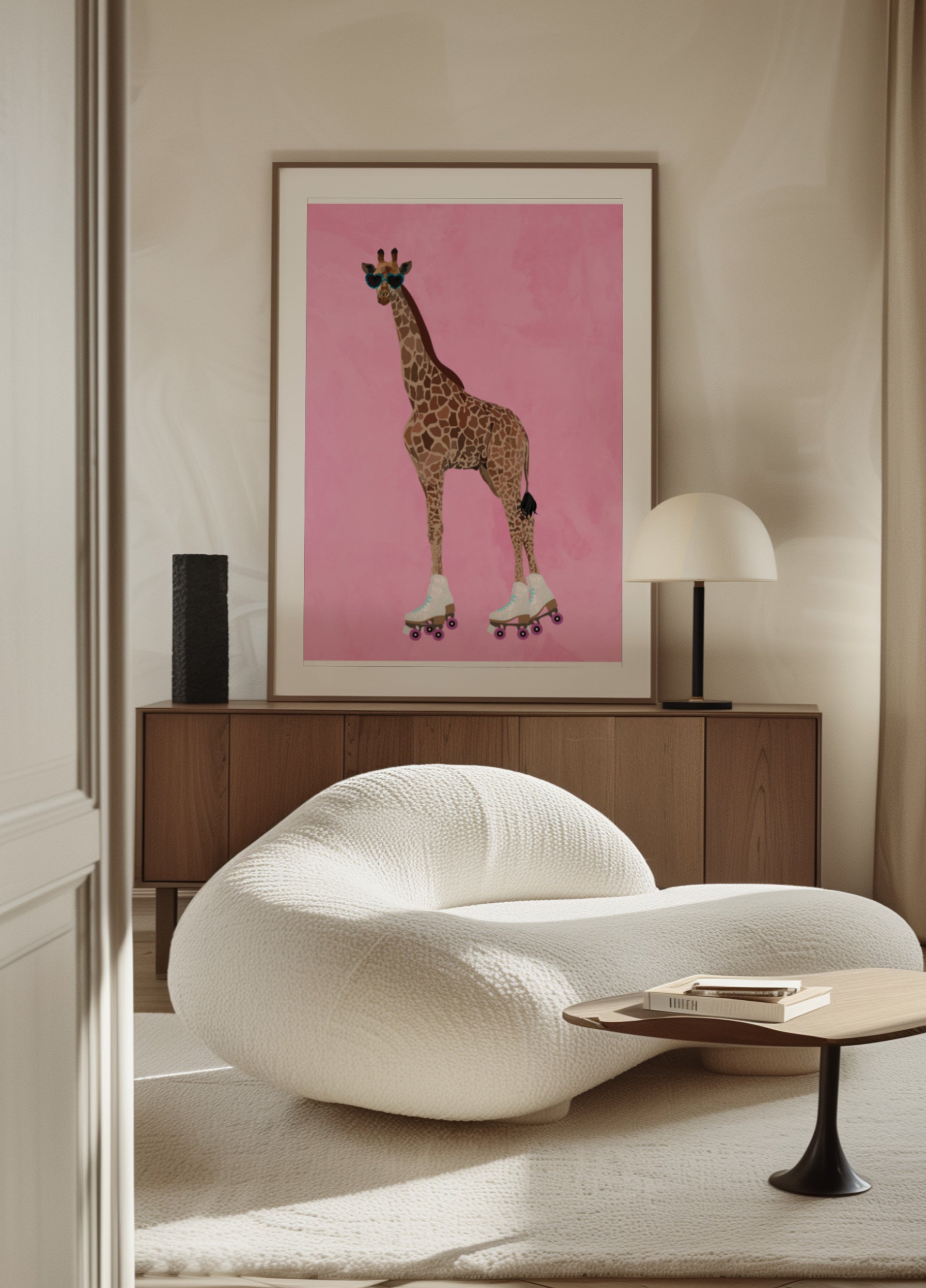 Skvělé kolečkové brusle Giraffe