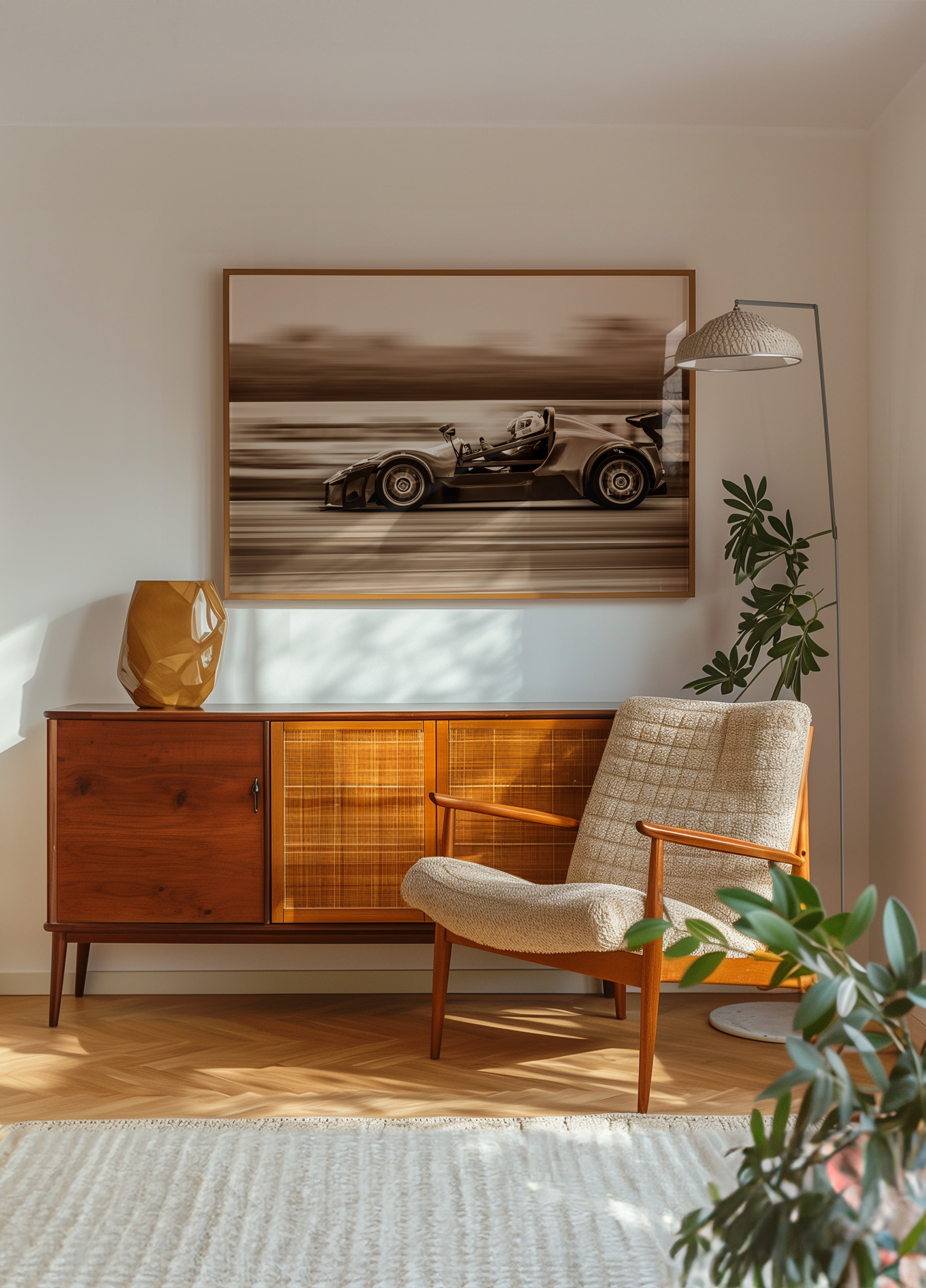 Vysokorychlostní závodní auto