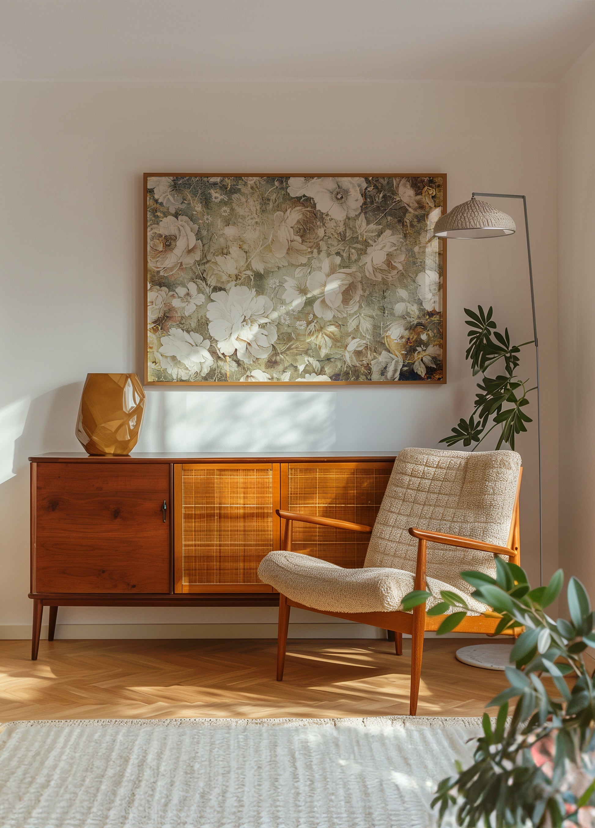 Vintage květinová elegance