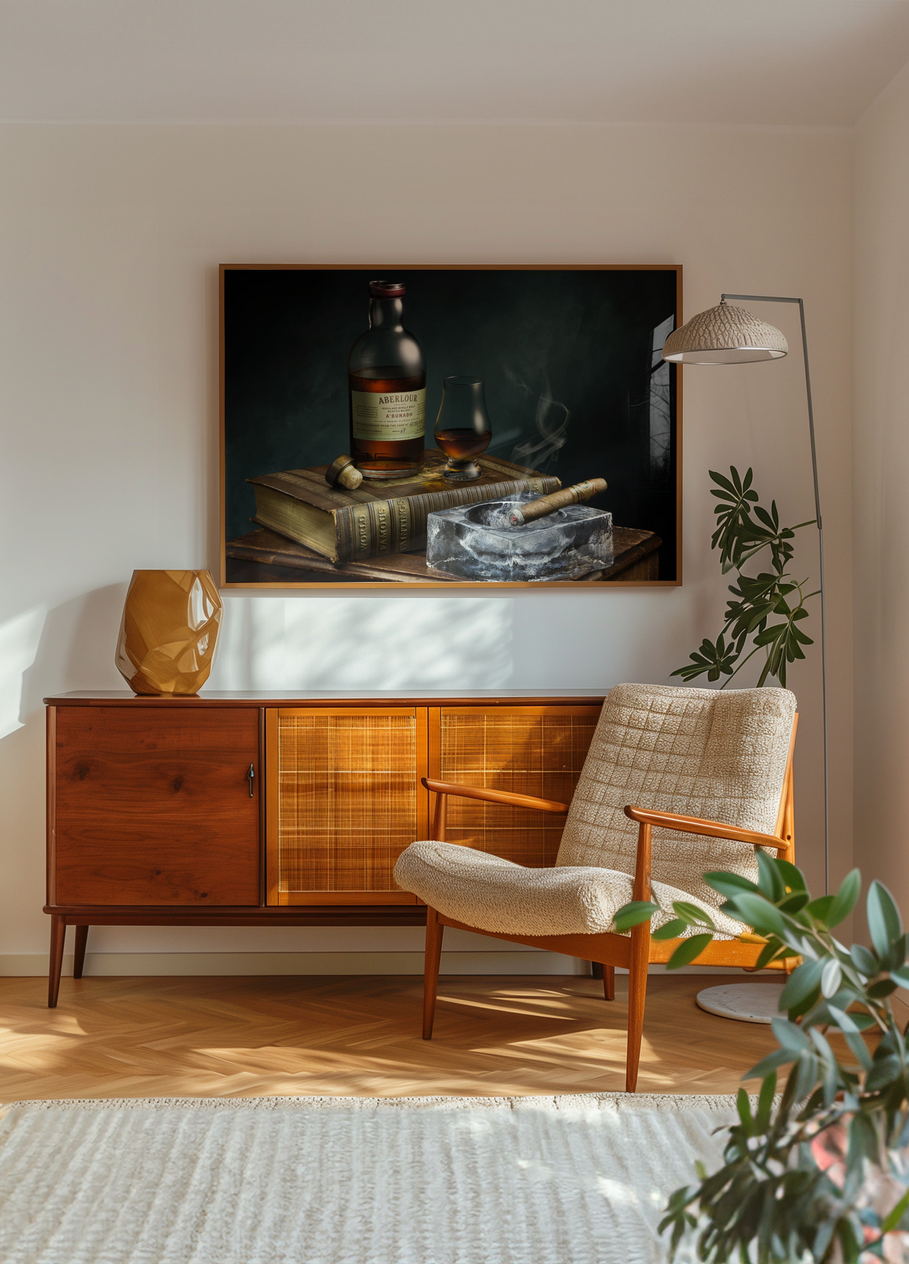 Kniha doutníků whisky