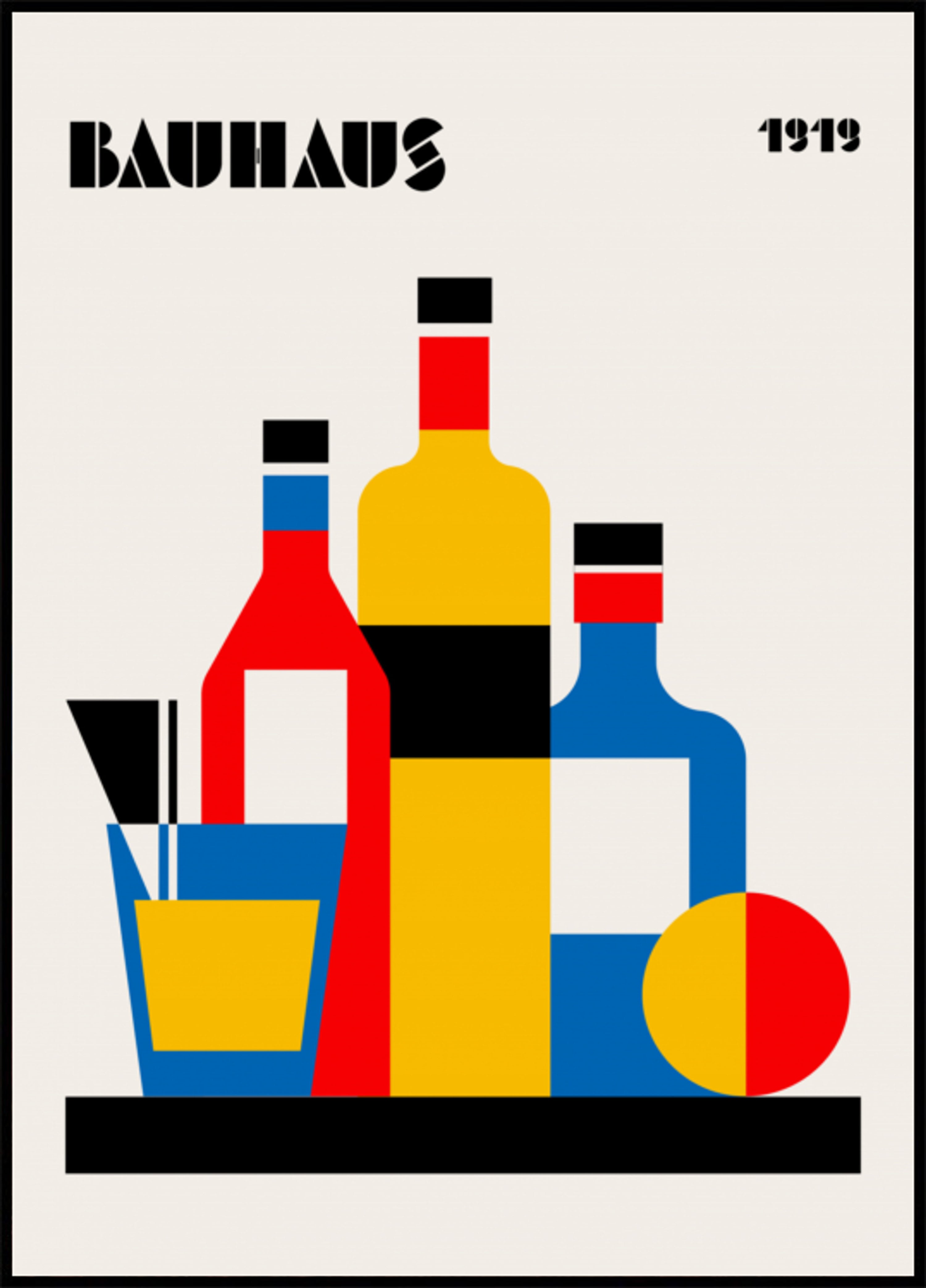 Bauhaus geometrické zátiší