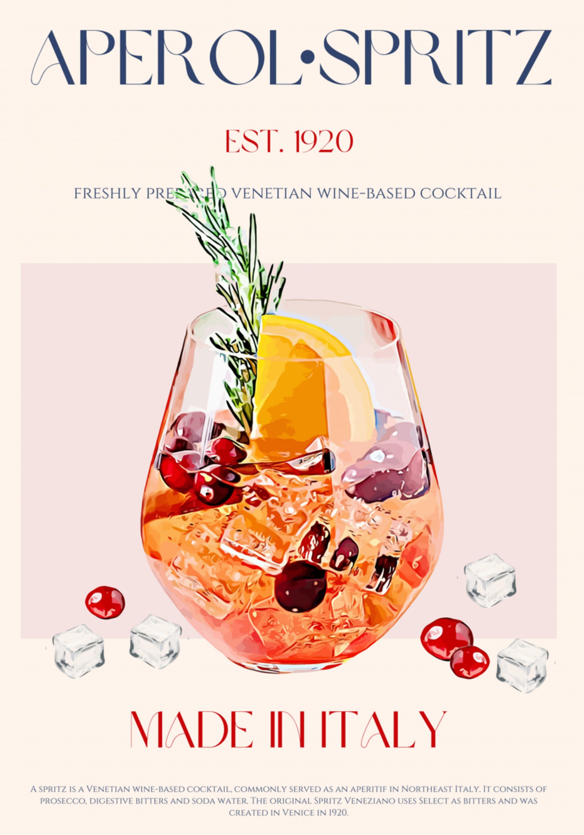 Koktejl venetian Spritz