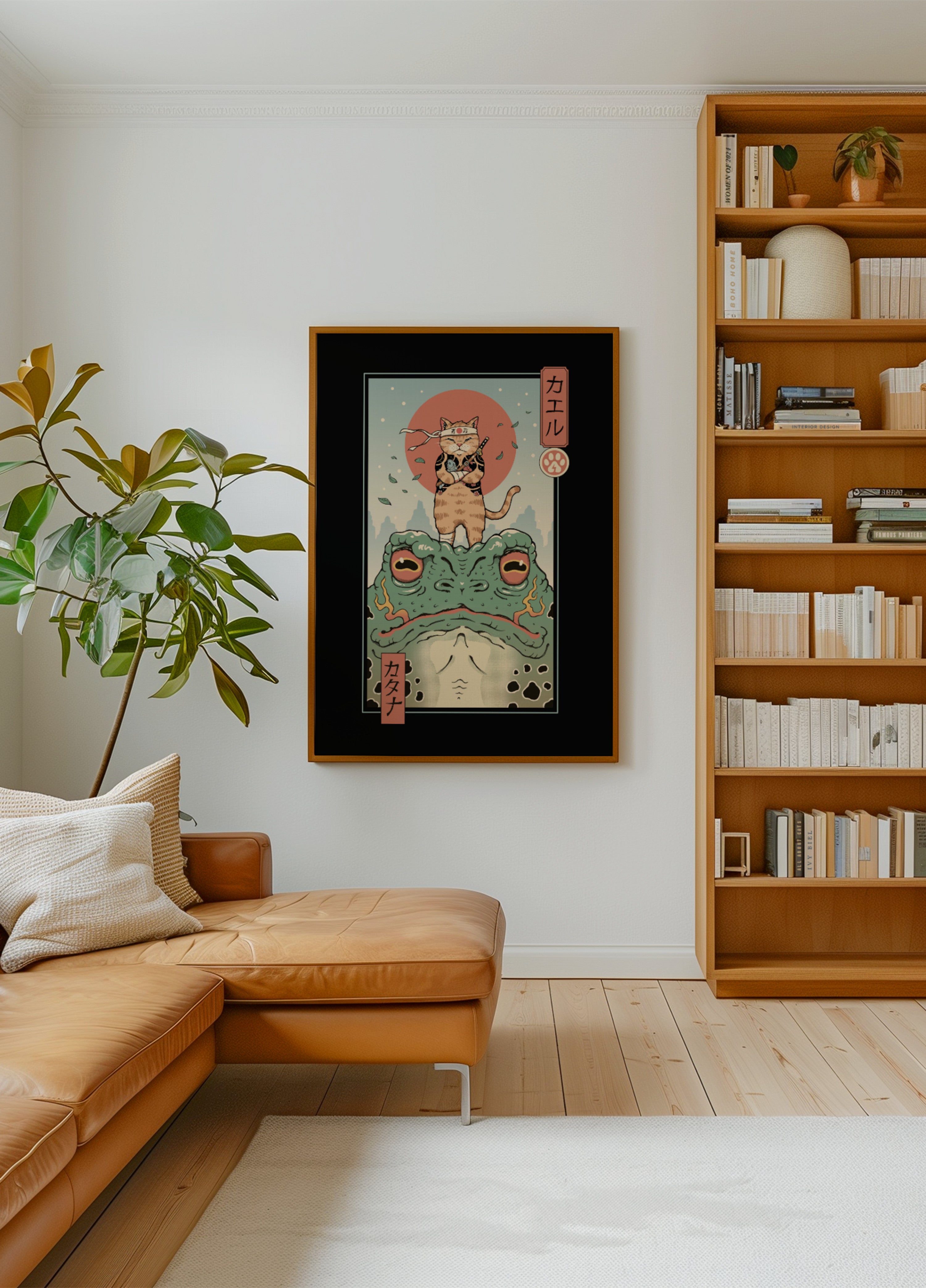Catana a velká žába Vincent Trinidad Art