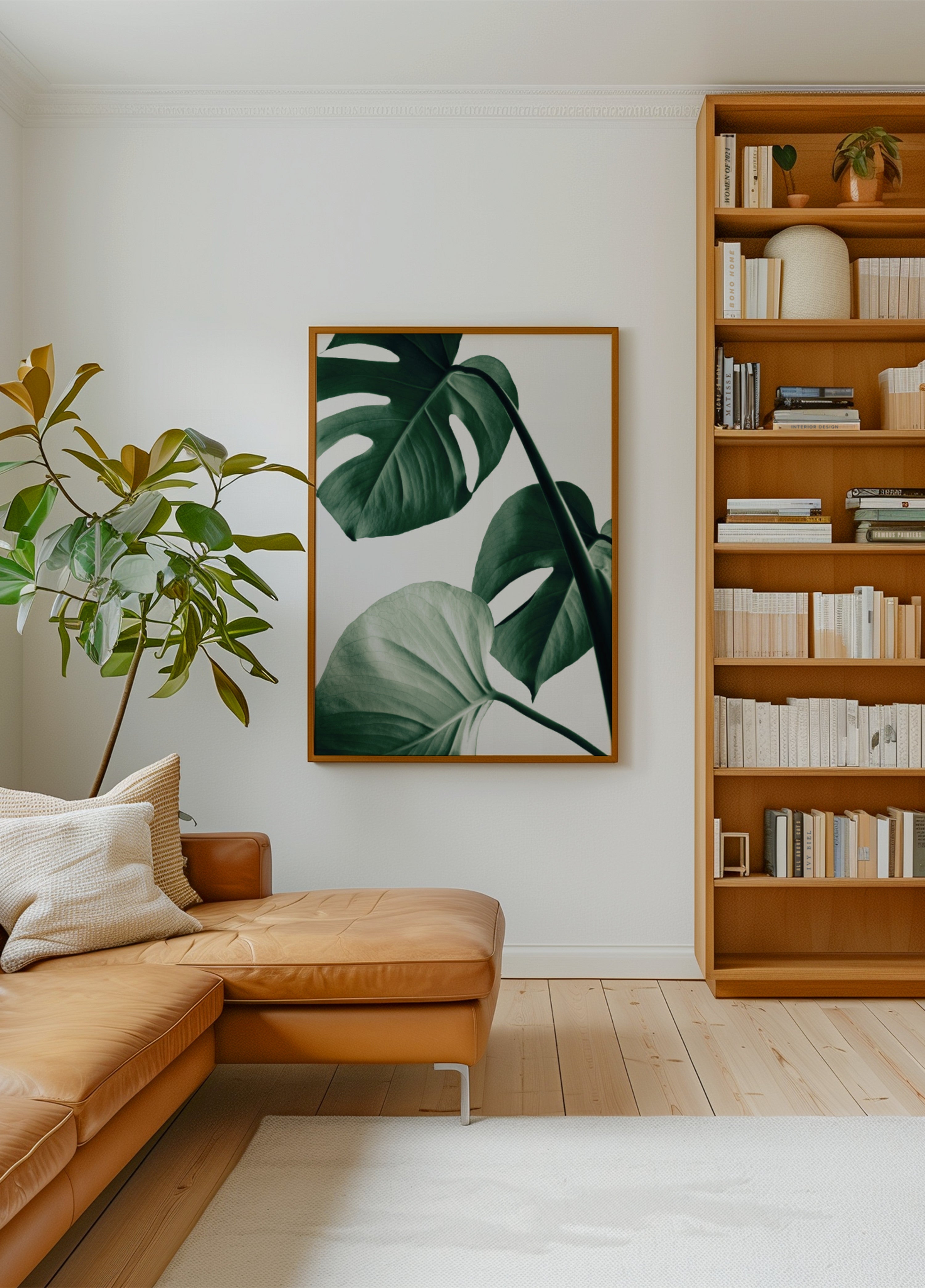 Svěží listy Monstera
