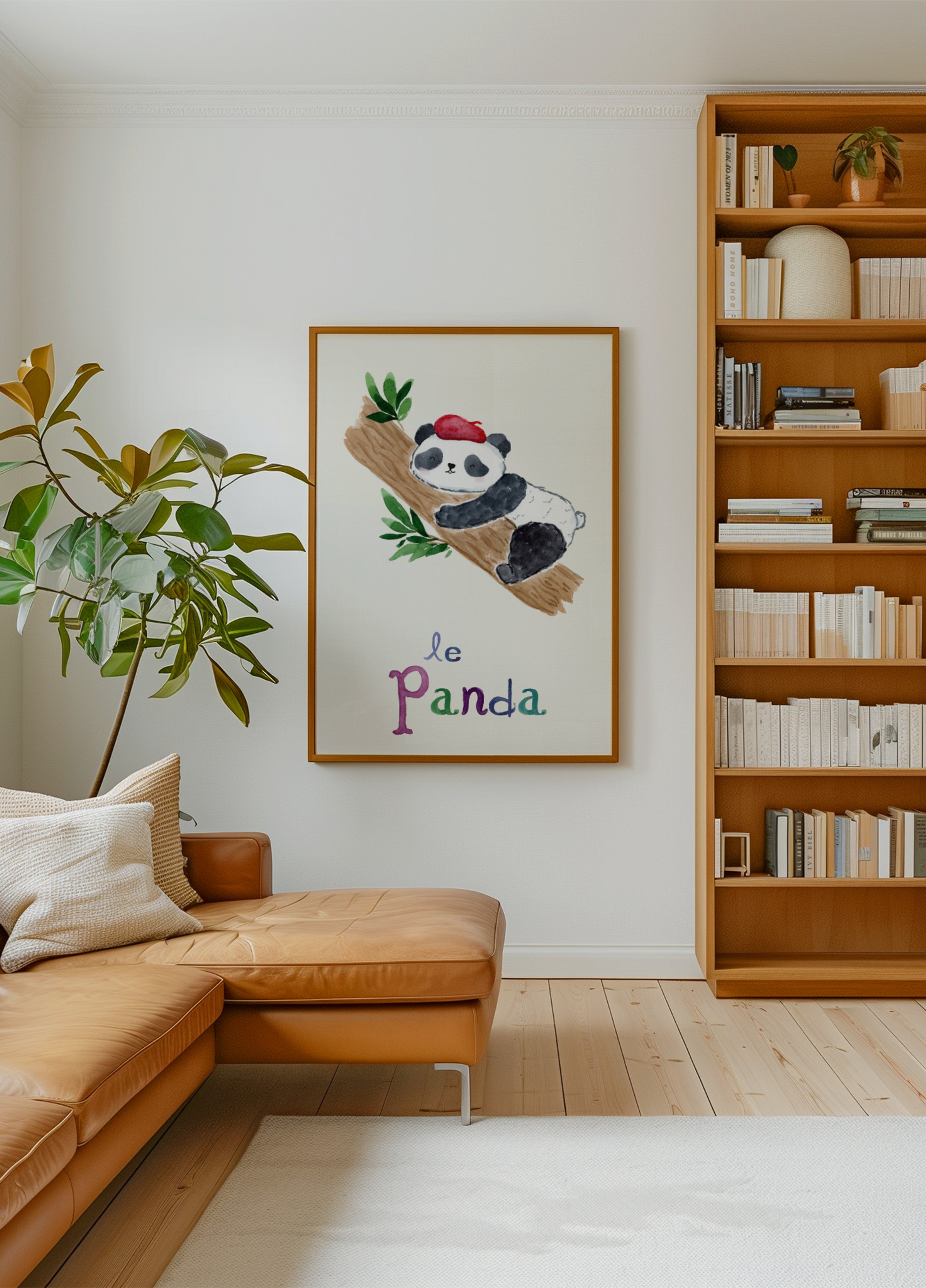 Spící francouzská panda