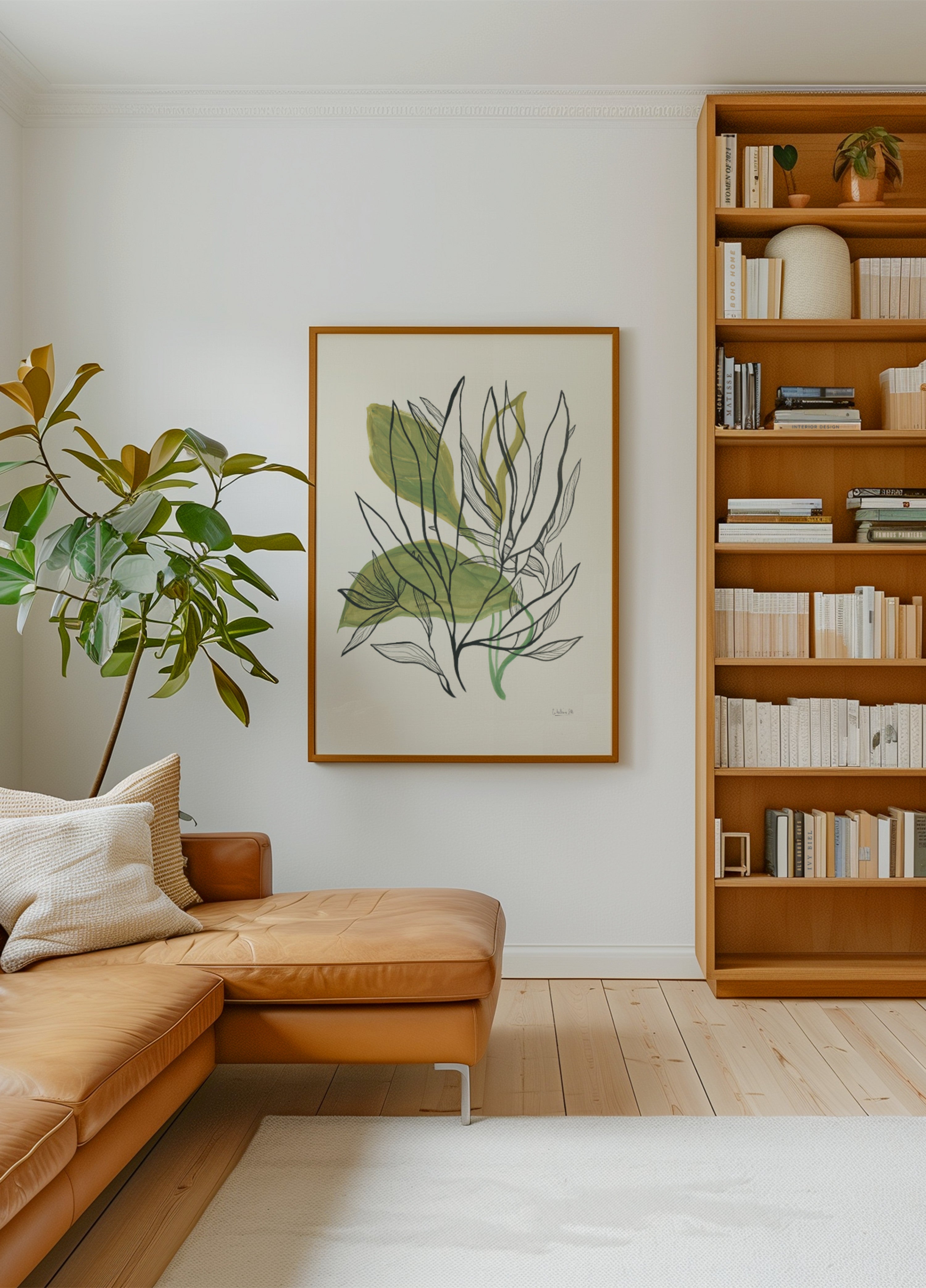 Moderní botanické listy