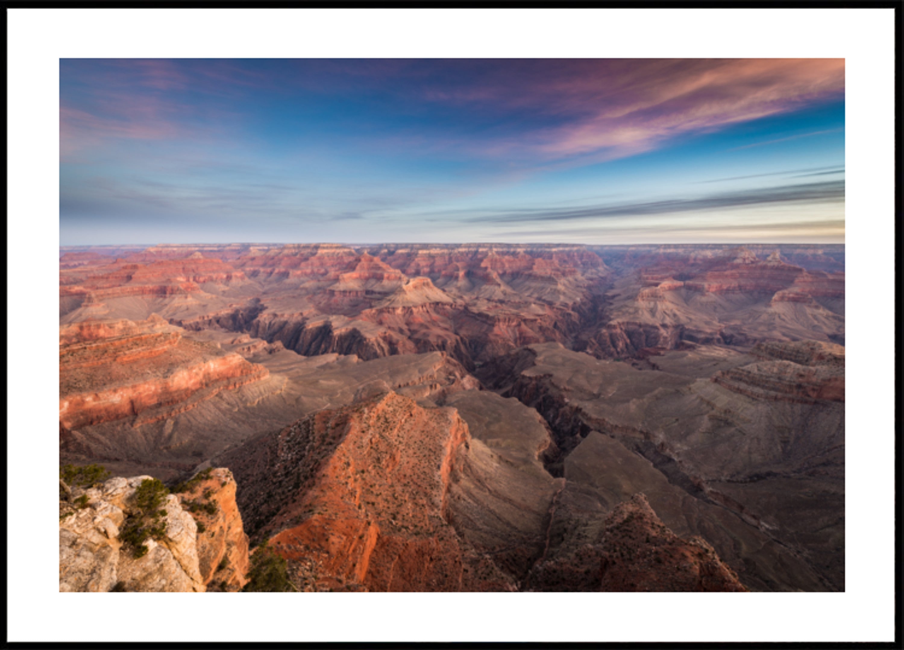 Pohled na východ slunce Grand Canyon
