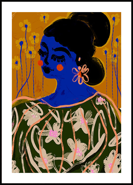 Blue Blossom Muse - Posterbox