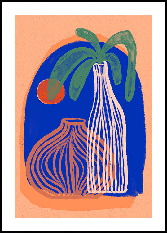 Blue Oasis Vases (NEW) - Posterbox